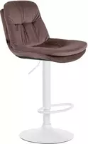 Baro kėdė "Laurel velvet" balta