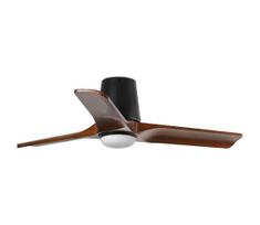 FARO 33837-1TW-LED HEYWOOD TUB S – ventiliatorius su dimeriuojamu LED apšvietimu, 10W/230V, pušies/juodos spalvos, skersmuo 90 cm + su nuotolinio valdymo pulteliu