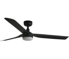 FARO 33815WT-21-LED Reguliuojamas lubų ventiliatorius PUNT M LED/18W/230V, juodas, skersmuo 132 cm, WT + nuotolinis pultas