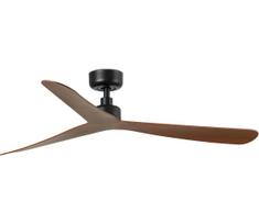 FARO 34197 - lubinis ventiliatorius ROCKER M, Ø 132 cm, ruda/juoda + nuotolinis valdymas