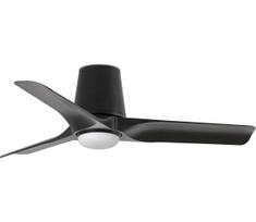 FARO 33827WT1S - LED dimeriuojamas ventiliatorius HEY TUB S 10W/230V CCT skersm. 90 cm juodas WT + nuot. val.