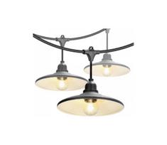 Lauko dekoratyvinė girlianda CRETE 15xE27/230V 20m IP44