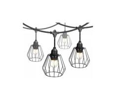 Lauko dekoratyvinė girlianda CRETE 10xE27/230V 15m IP44