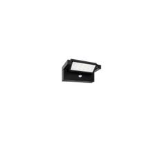 LED lauko sieninis šviestuvas su jutikliu LED/20W/230V 3000/4000/6500K IP54 juodas