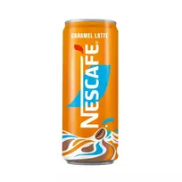 Karamelinis šaltos kavos gėrimas NESCAFE LATTE BARISTA STYLE, 250 ml