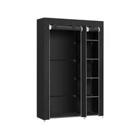 Audinių spinta Songmics 175 x 110 cm juoda
