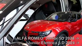ALFA ROMEO JUNIOR 5d 2024 → (+OT)) Langų vėjo deflektoriai keturioms durims