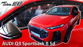 AUDI Q3 SPORTBACK II 5d 2025 → (+OT) Langų vėjo deflektoriai keturioms durims