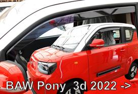 BAW Pony 3d 2023 → Langų vėjo deflektoriai priekinėms durims