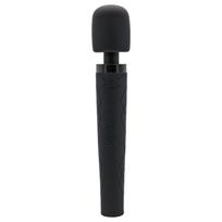 Pixey Deluxe Black Velvet - lazdelės tipo vibratorius M (juodas)