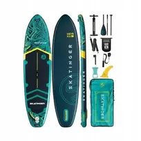 SUP lenta „SKATINGER Prana Lava Green“ 350 x 89 x 15 cm
