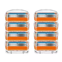 GILLETTE_Fusion 5 skustuvų peiliukai, 8 vnt.