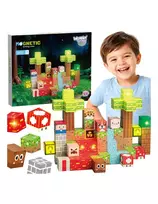 WOOPIE Magnetic Building Blocks Forest 75 pcs.