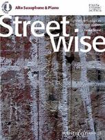 Streetwise: Eight attractive pieces for developing players. Alt-Saxophon und Klavier.