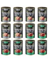 SUPER RAFI Cat Mix 12 x 400 g skonių šlapio maisto sterilizuotoms katėms