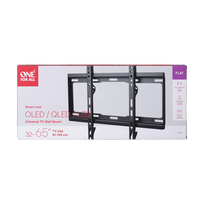 Universalus sieninis televizoriaus laikiklis ONE FOR ALL TV BRACKET, SMART FLAT, VESA 400 GLOBAL / WM2411