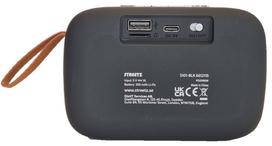 S101 nešiojama Bluetooth kolonėlė STREETZ, USB/TF/FM, juoda / S101-BLK / 6612115