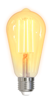 Išmani LED lemputė DELTACO Smart Home E27, WiFI 2.4GHz, 5.5W, 470lm, 1800K-6500K, 220-240V / SH-LFE27ST64