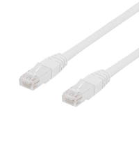 Tinklo kabelis DELTACO U/UTP Cat6, 2m, baltas / TP-62V-K / 00210009