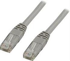 Kabelis DELTACO UTP Cat6 Patch, 4m pilkas TP-64