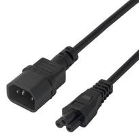 Maitinimo kabelis DELTACO IEC C14 - IEC C5, 3m, juodas / 1902270