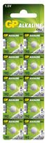 GP 192 AG3 LR41 šarminės mygtukinės baterijos, 1.5V, 24mAh, 10 vnt.