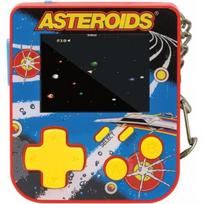HyperMegaTech Super Micro Asteroids kišeninė retro konsolė-raktų pakabukas, 2" TFT, 3 Atari žaidimai