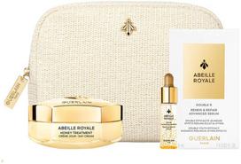 Guerlain Abeille Royale Amžių stabdantis ritualas medaus dieninis kremas rinkinys 50ml + maitinamasis serumas 5ml + dvigubos veiklos serumas 7x0.6ml + kosmetinė | 3346470620469 | 3346470620469