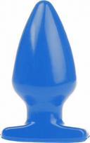 I Love Butt Fat Plug M Blue