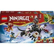 LEGO® NINJAGO® Zilvar ir drakonas-pabaisa Grimtak 71863