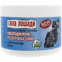 „Zirgu jėga“ ŠALDINANTIS–ŠILDANTIS kremas-gelis kūnui, 300 ml