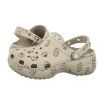 Crocs Classic Platform Floral Clog Meteor 212668-1WY (CR439-a) Moteriški batai/šlepetės