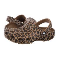 Crocs Classic Animal Clog Sepia/Leopard 211800-2LD (CR437-a) Moteriški batai/šlepetės