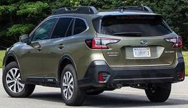 Subaru OUTBACK 2020+ CHROME apdaila ant atvartų