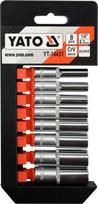Ilgos 1/4" antgaliai - YATO - BL 14431 - AS-Drive - 8 vnt. 5,5-13 mm - CrV