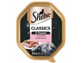 Sheba Classics katėms su lašiša, 20x85 g