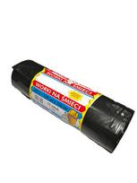 LDPE Šiukšlių maišai užrišami, 240L, juoda, 1 ritinys
