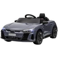 Vaikiškas elektrinis automobilis 12V, nuotolinis valdymas 2,4 GHz, 2 varikliai, 4 spyruokliniai ratai, muzikos, signalas, 3-5 m., pilkas