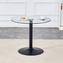 Stiklinis baro stalas, 85 cm, 76 cm aukštis, 1 vnt