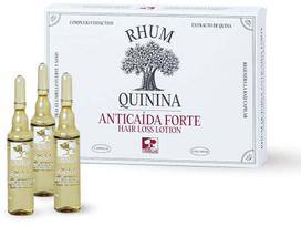 Ampulė plaukams Crusellas Rhum Quinine Anti-hair loss forte, 6 vnt., 10 ml