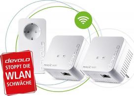 Adapter powerline Devolo devolo Magic 1 WiFi 2-1-3 Multikit mini, Powerline + WiFi (3 adapters) | 8570 | 4250059685703