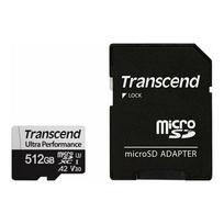 Karta Transcend 340S MicroSDXC 512GB Class 10 UHS-I/U3 A2 V30 (TS512GUSD340S) | TS512GUSD340S | 760557863151