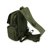 Moteriška kuprinė per petį iš Cordura žalia Solier