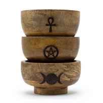 Smilkalų laikiklių rinkinys  Ritual Bowl – 3 vnt. 11 × 5,5 cm