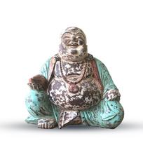 Rankų darbo statula Happy Buddha 40 cm