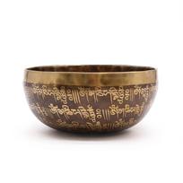 Dainuojantis Tibeto dubuo gydomasis graviruotas Mantra 16cm