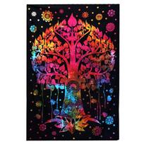 Sienų dekoracija lovatiesė Bodhi medis 230×200 (cm)