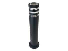 Lauko Led stulpas E27 60cm, juodas, atsparus vandeniui Ip54