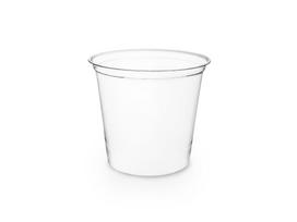 Pla maisto indas 750 ml, skersmuo 120 mm, 50 vnt., przezroczysty