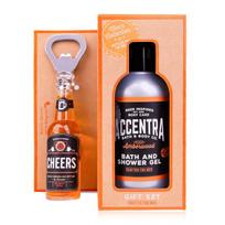 Dovanų rinkinys Accentra Men's Collection Cheers vyrams: dušo želė, 150 ml + butelių atidarytuvas, 1 vnt.